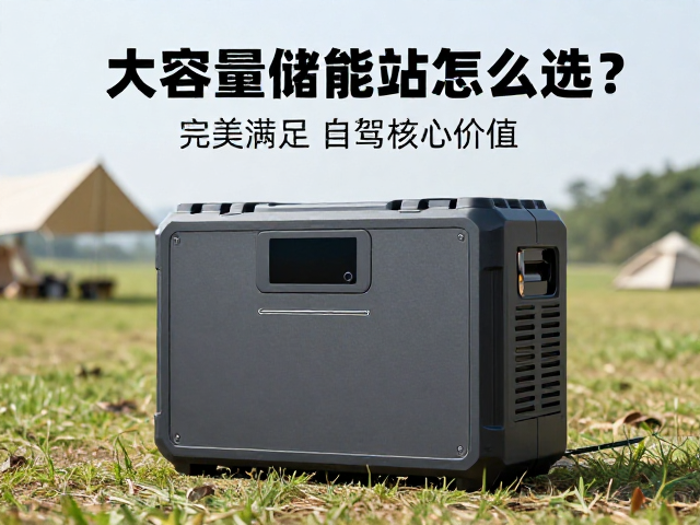 大容量储能站怎么选？耐摔外壳加持，完美满足自驾露营需求