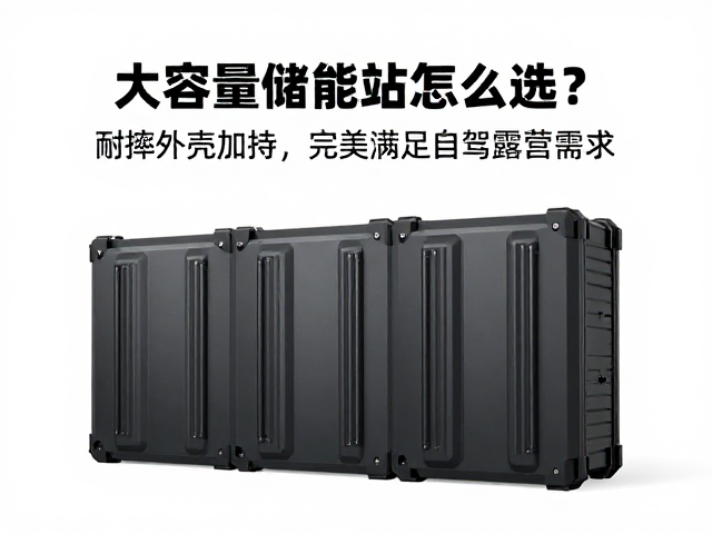 大容量储能站怎么选？耐摔外壳加持，完美满足自驾露营需求