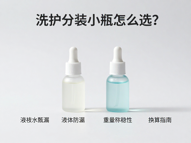 洗护分装小瓶怎么选？液体防漏存放技巧与重量体积换算指南