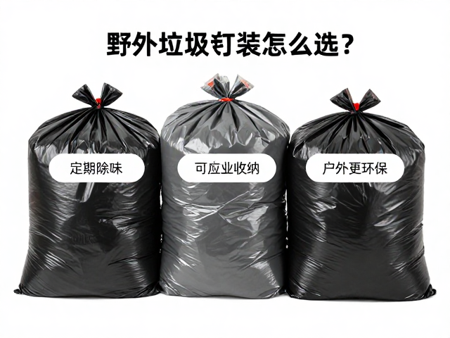 野外垃圾打包袋怎么选?定期除味,可回收物收纳,户外更环保