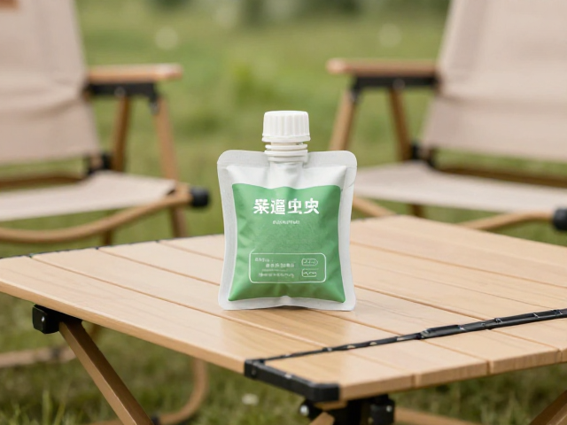 天然草本驱虫包搭配折叠桌椅，0避蚊胺户外露营更安全