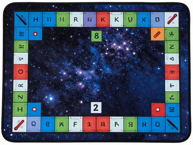 星空识别图册，策略桌游，防水阅读垫板让亲子互动更有趣