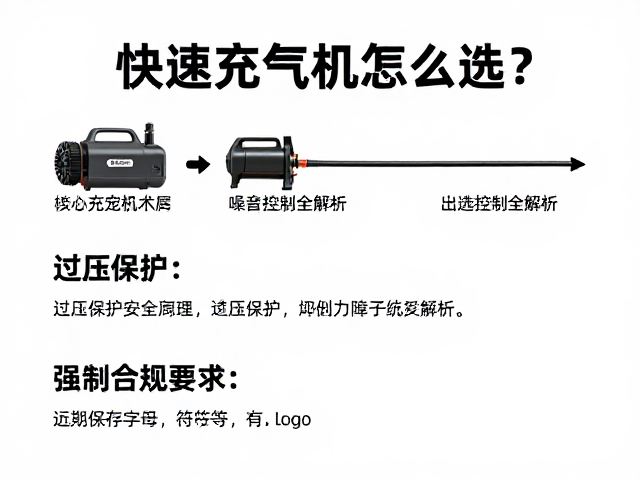 快速充气机怎么选?过压保护与噪音控制全解析