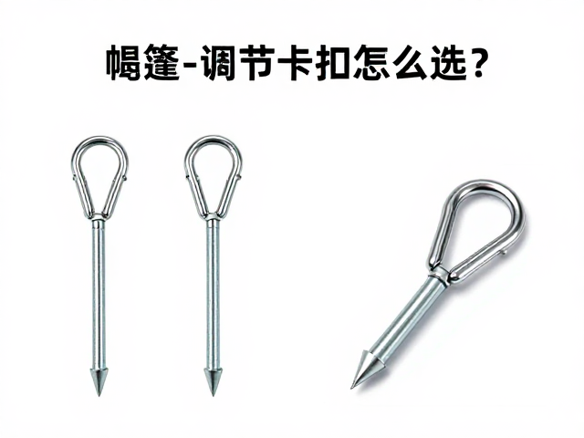 户外帐篷绳索调节卡扣怎么选?铝合金地钉套装配件是否齐全指南