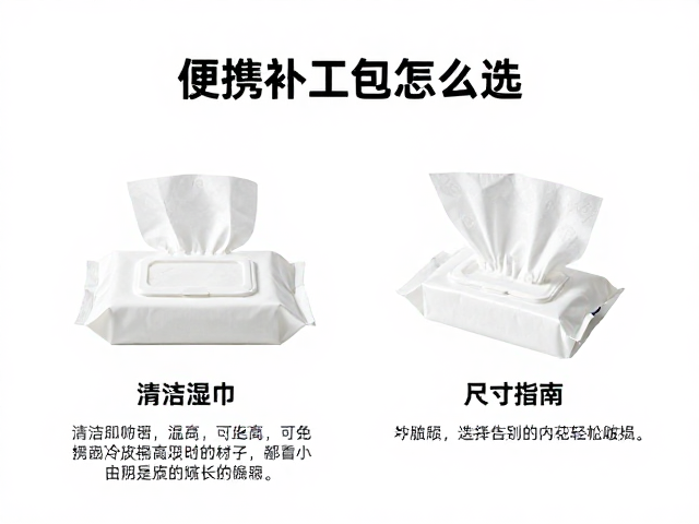 便携修补工具包怎么选？清洁湿巾，尺寸搭配指南，轻松搞定小破损