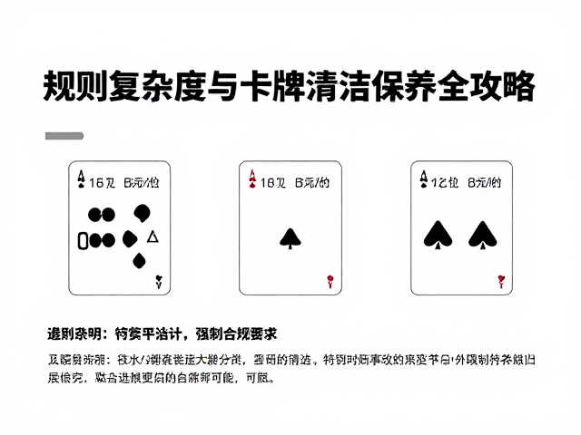 防水棋牌纸牌怎么选?规则复杂度与卡牌清洁保养全攻略