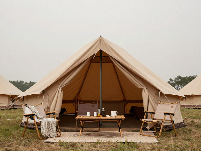 Glamping野奢美学，大地色组合打造高级感营地装饰灵感