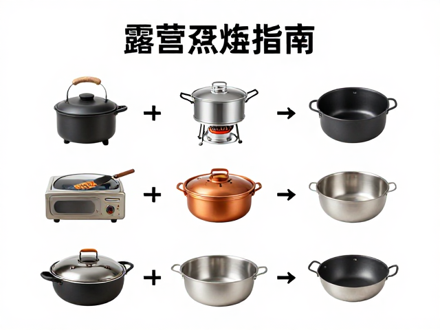 露营烹饪指南，分类清晰，解锁套料组合的美味奥秘