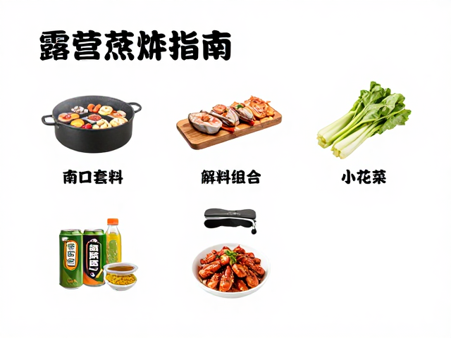 露营烹饪指南，分类清晰，解锁套料组合的美味奥秘