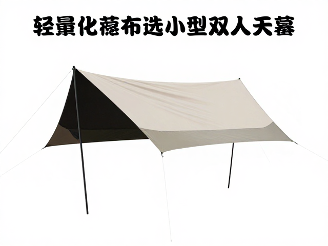 轻量化篷布选小型双人天幕?雨天防水表现实测与避坑指南