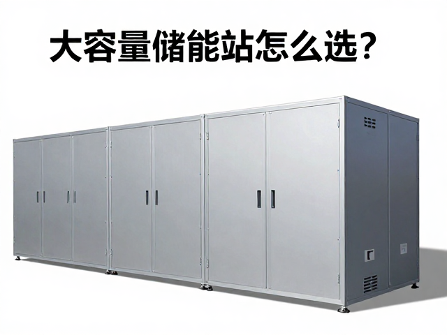 大容量储能站怎么选?支持可扩展电池容量,防火阻燃外壳更安全