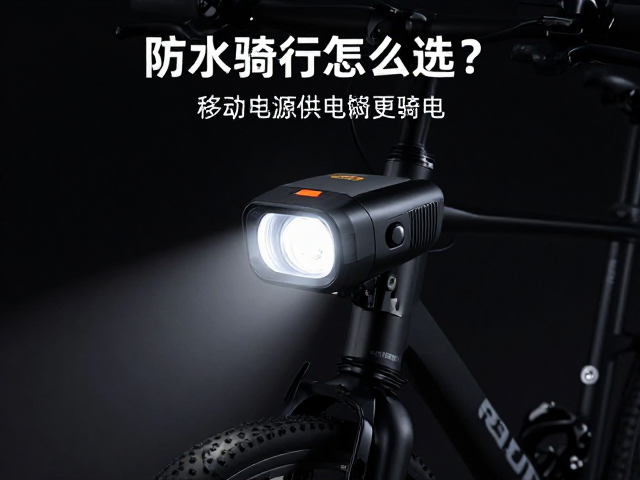 防水骑行灯怎么选？IPX7级防水，移动电源供电，夜骑更安心
