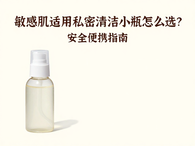 敏感肌适用!私密清洁分装小瓶怎么选?安全便携指南