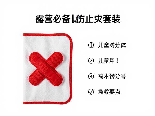 露营必备创伤止血套装，儿童用药区分与急救要点