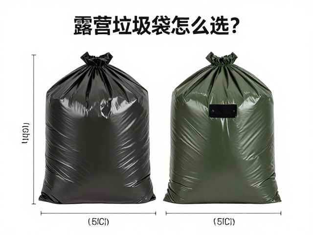 露营垃圾袋怎么选？收口加厚款，魔术贴固定，防漏更省心