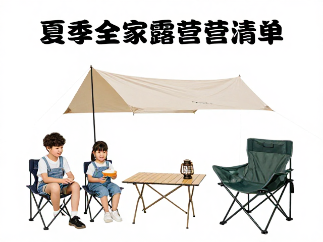 夏季全家露营装备清单，儿童露营椅推荐与防晒避坑指南