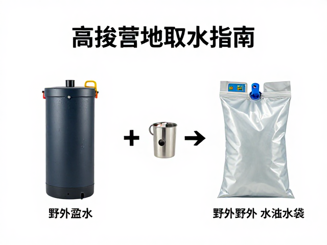 高海拔营地取水指南,野外净水工具与水袋高效搭配技巧