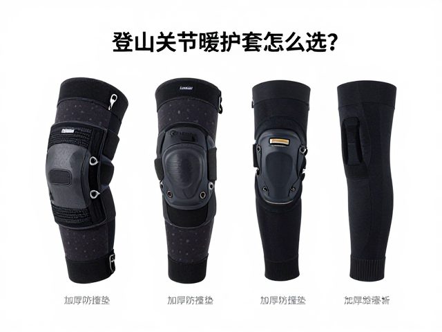 登山关节保暖护套怎么选?加厚防撞垫与髌骨带护膝全解析