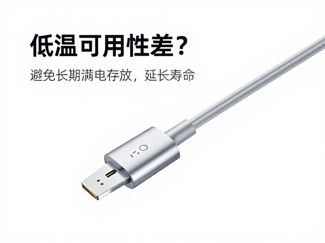 快充数据线低温可用性差?避免长期满电存放,延长寿命