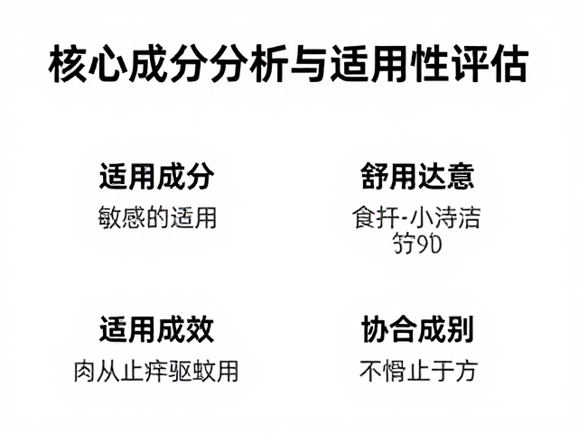 儿童户外止痒驱蚊膏推荐,敏感肌适用,需成人操作更安全