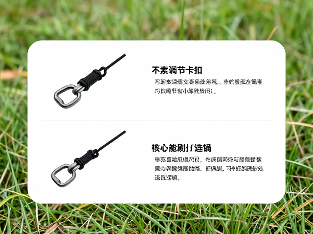 草地营地攻略,根据帐篷尺寸选绳长,巧用绳索调节卡扣
