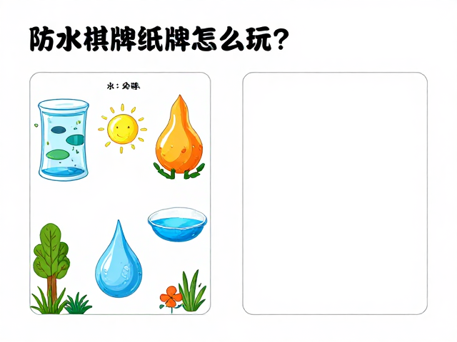 防水棋牌纸牌怎么玩？结合词语游戏与自然科普的趣味亲子读物指南