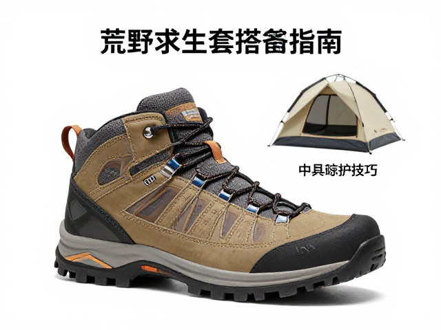 单兵荒野求生套搭配指南,中帮登山鞋选购与帐篷晾干收纳技巧