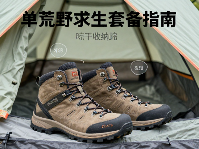 单兵荒野求生套搭配指南,中帮登山鞋选购与帐篷晾干收纳技巧