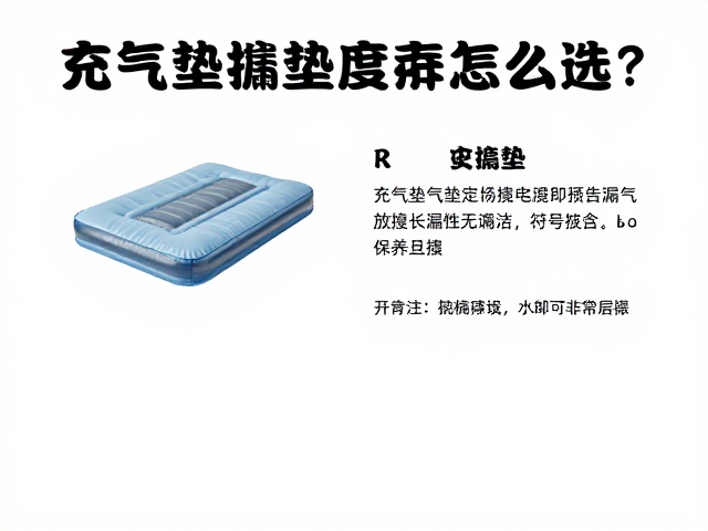 折叠便携垫R值怎么选?充气垫漏气急救与保养指南