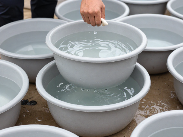 手提盛水盆满水承重测试，营地集中摆放是否易变形？实测解析