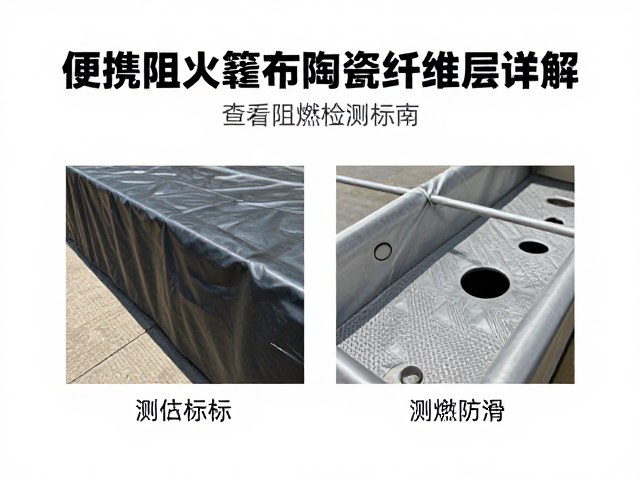 便携防火篷布陶瓷纤维层详解，查看阻燃检测标准与选购指南