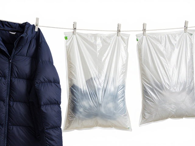 羽绒服怎么洗?浓缩洗衣液袋清洁法,分类压缩袋收纳指南