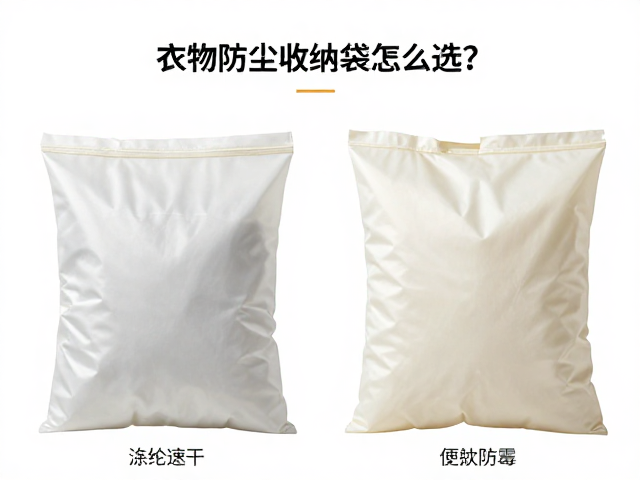 衣物防尘收纳袋怎么选?涤纶速干,便携除味包,防潮防霉更省心