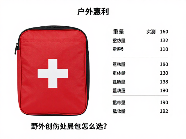 野外创伤处置包怎么选?户外急救包重量与体积实测推荐
