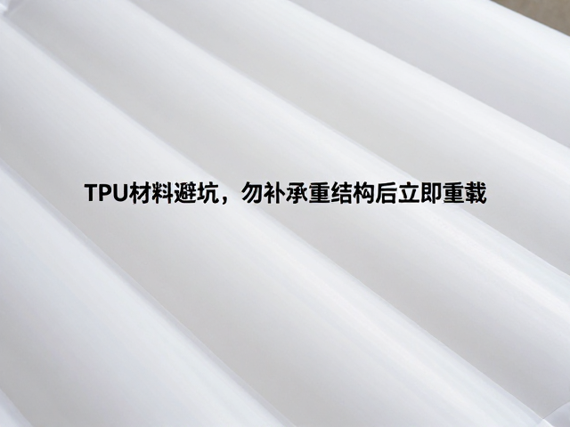 充气床修补胶片怎么选?TPU材料避坑,勿补承重结构后立即重载