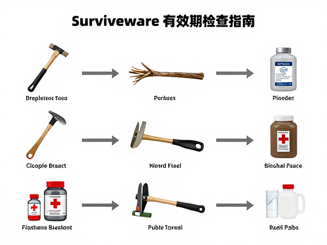 Surviveware野外采伐工具与急救药品有效期检查指南