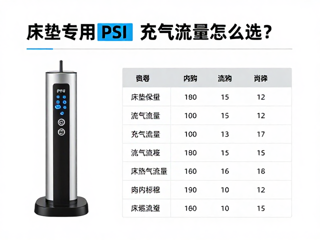 床垫专用泵PSI与充气流量怎么选?2024选购指南