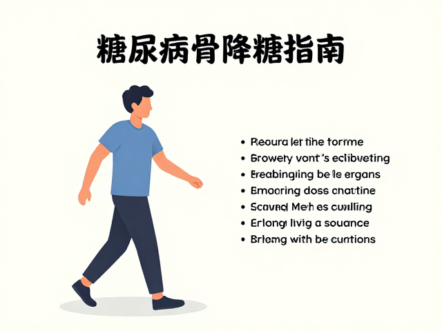 糖尿病餐后步行,运动后拉伸,舒缓筋骨降糖指南