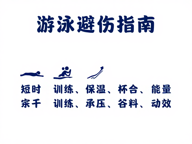 游泳避伤指南,短时多组训练,轻松规避承压风险