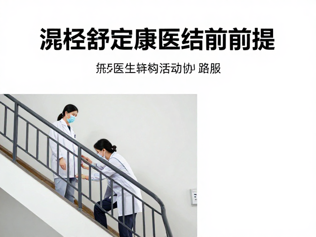 上下楼舒适度大减?先经医生评估,温和活动助康复