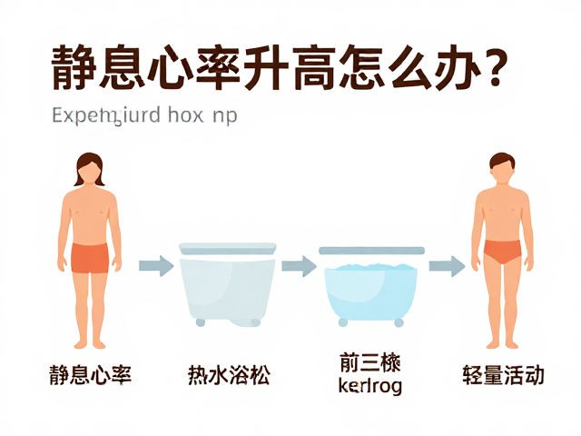 静息心率升高怎么办？试试热水浴放松，轻量活动助恢复