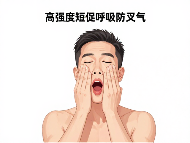 高强度短促呼吸防岔气,深浅搭配呼吸法详解