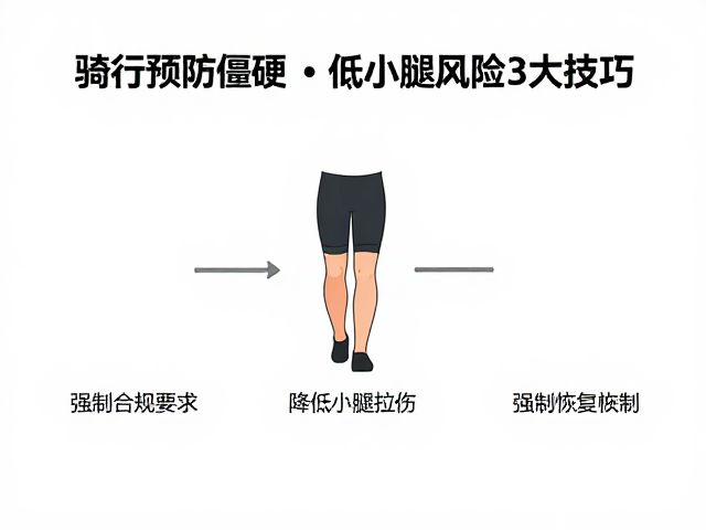骑行预防僵硬，降低小腿拉伤风险的3大技巧