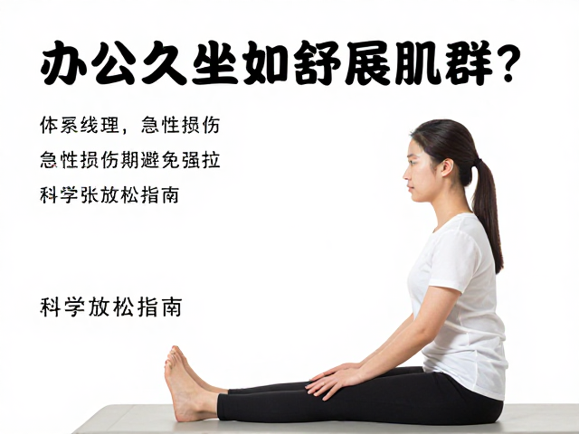 办公室久坐如何舒展肌群？急性损伤期避免强拉，科学放松指南