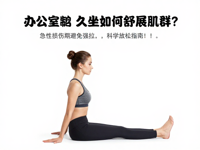 办公室久坐如何舒展肌群？急性损伤期避免强拉，科学放松指南