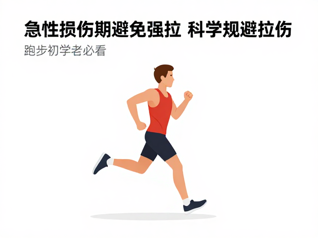 跑步初学者必看,急性损伤期避免强拉,科学规避拉伤