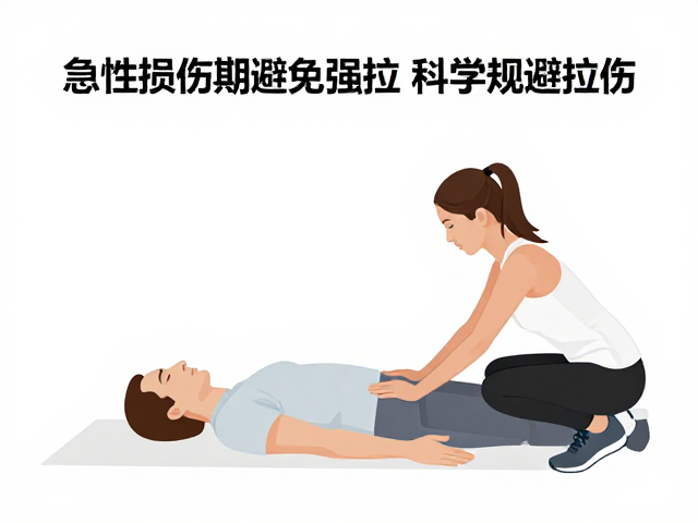 跑步初学者必看,急性损伤期避免强拉,科学规避拉伤