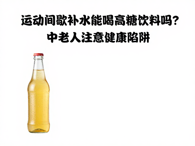 运动间歇补水能喝高糖饮料吗？中老年人注意健康陷阱