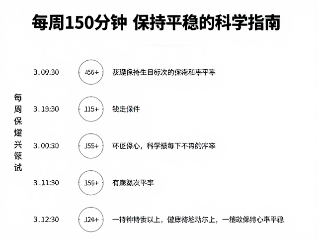 游泳馆锻炼，每周150分钟，保持心率平稳的科学指南