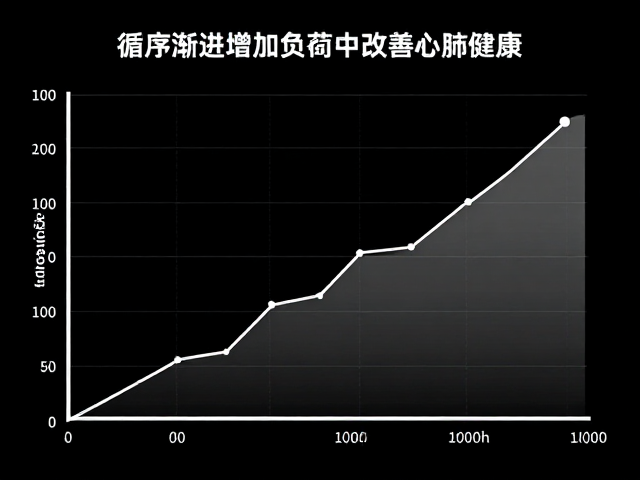 循序渐进增加负荷，运动适中改善心肺健康